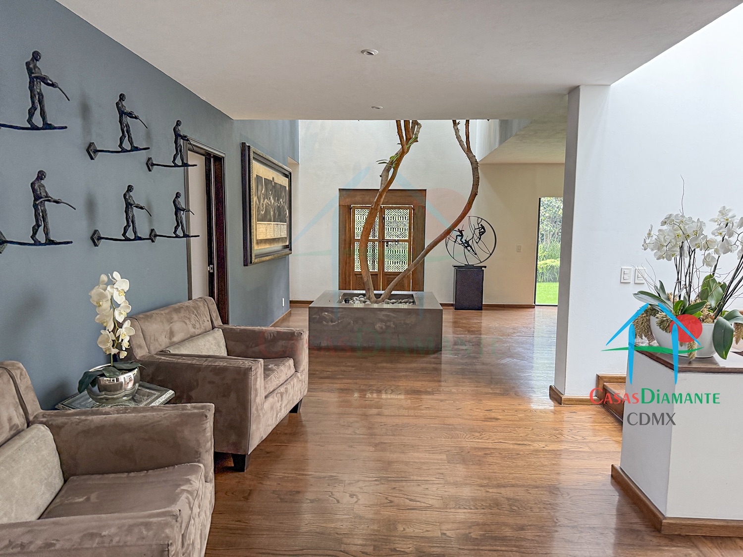 Jardines del Pedregal Casa Árbol B - Vestíbulo de acceso 6